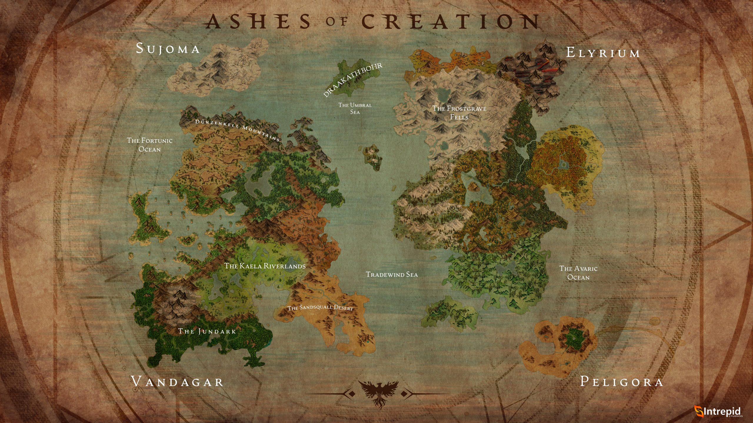 mapa de verra tamaño real 1.200km ashes of creation español foro comunidad hispana fansite