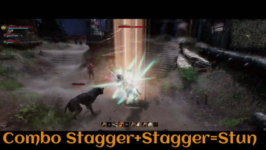combo stagger y stun